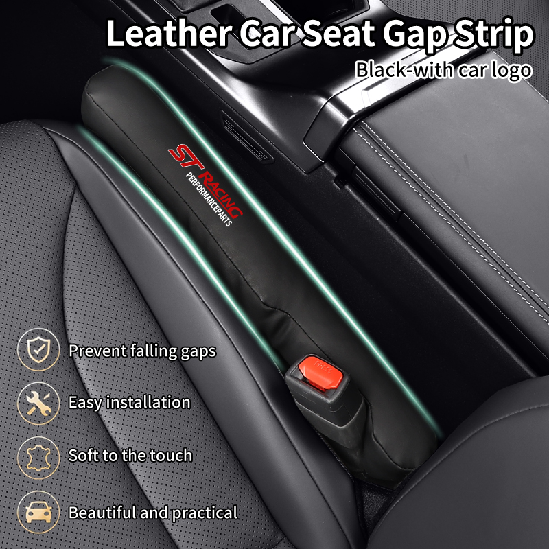 Car Accessories Racing - Leather Car Seat Gap Filler Strips