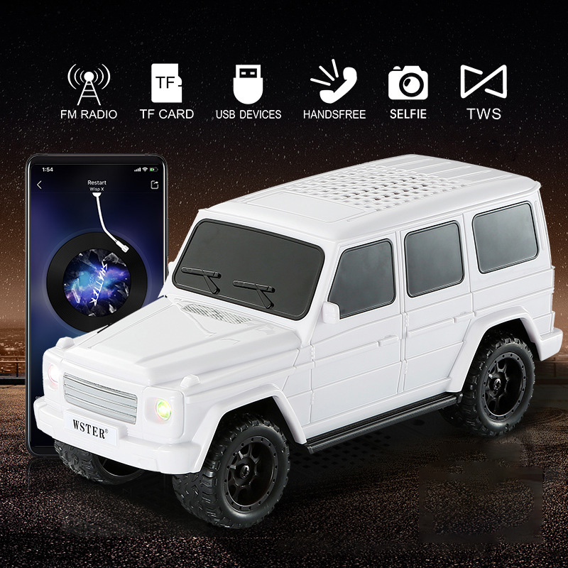 Car Accessories Amazon - Stereo Wireless Bluetooth Speaker Portable Car