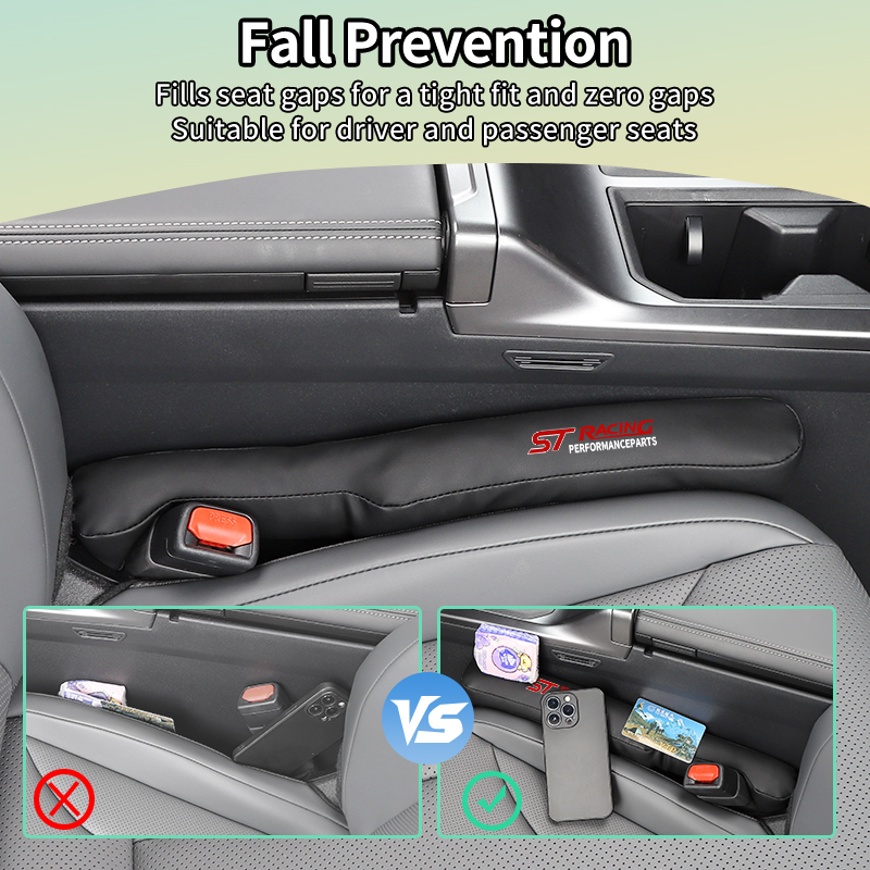 Leather Car Seat Gap Filler St - огляд і ціна Car Accessories Racing