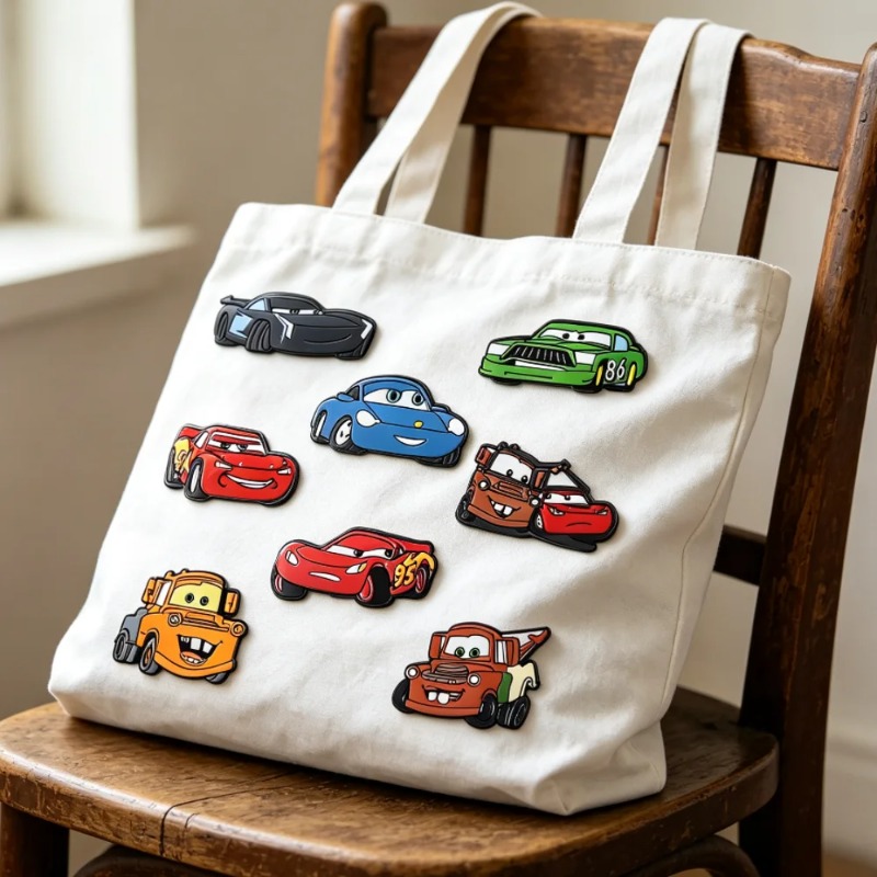 8pcs Set Movie Badge Cute Cart - огляд і ціна Car Accessories Cute