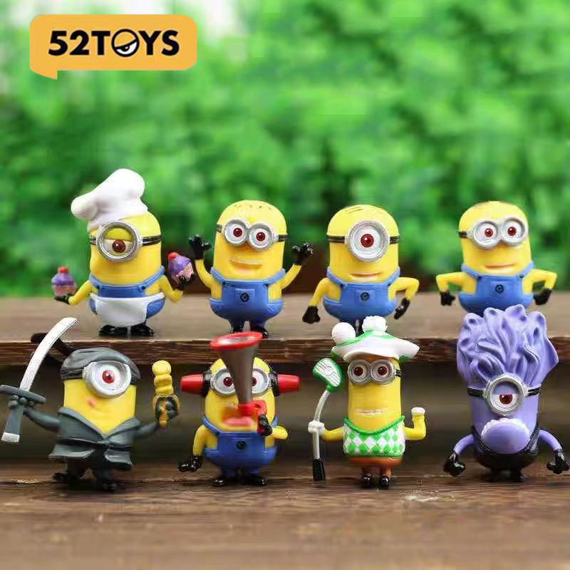 8 Pcs/1set 52TOYS Minions Cart - огляд і ціна Car Accessories Oman