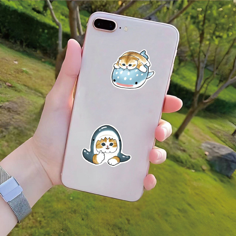 Mofusand Cute Stickers for  Fu - огляд і ціна Car Accessories Cute