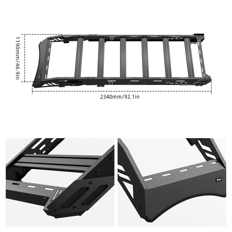 Hot Selling BEVINSEE Full Size - огляд і ціна Car Roof Rack Cross Bar