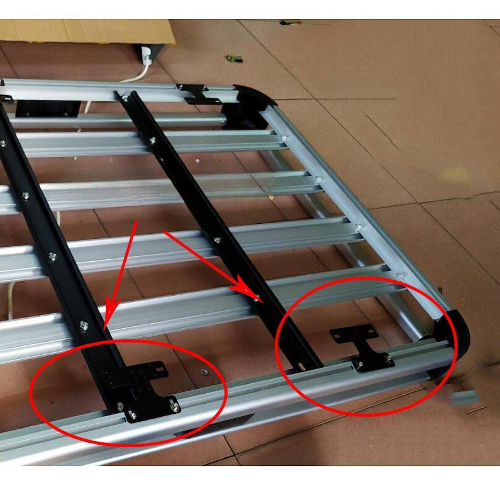 Car Roof Luggage Rack U Clamps - огляд і ціна Car Roof Rack Cross Bar