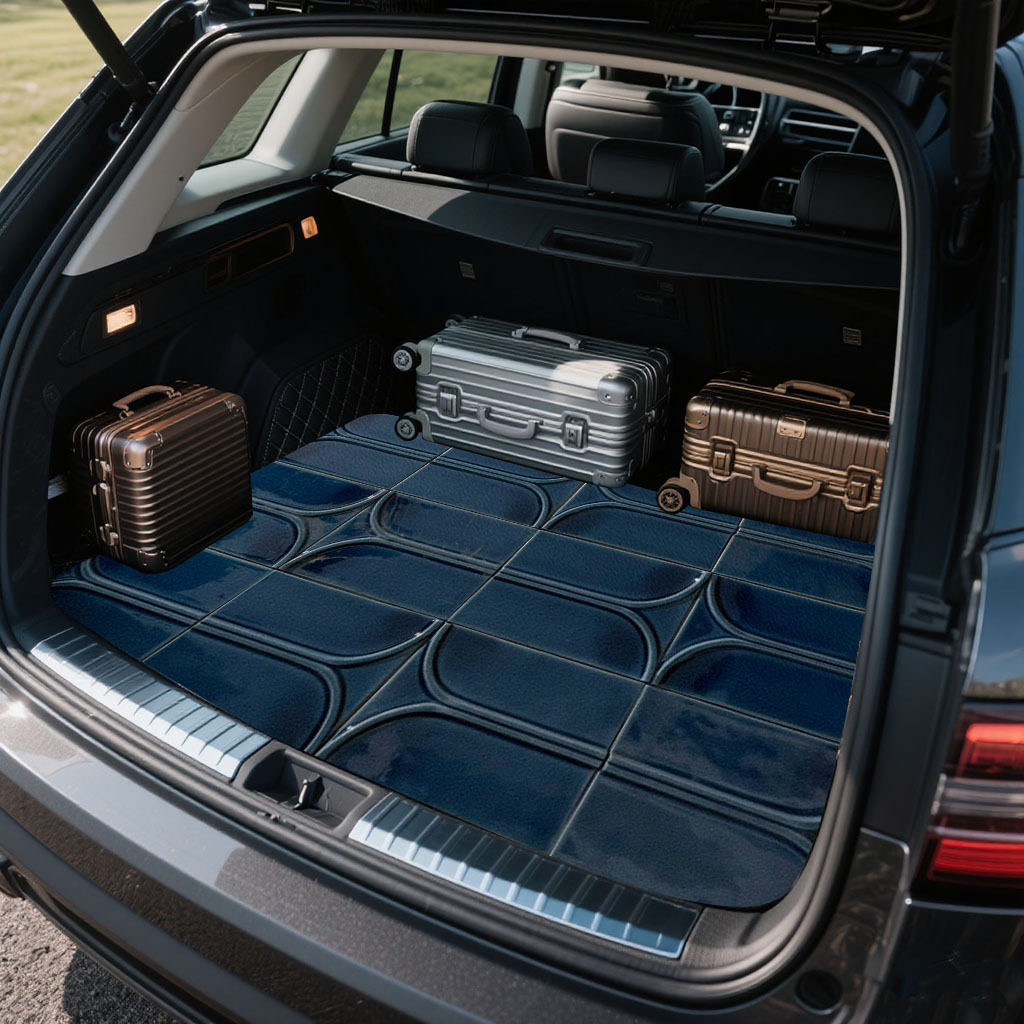 1pc Car Trunk Mat With Printed - огляд і ціна Car Accessories Must Have