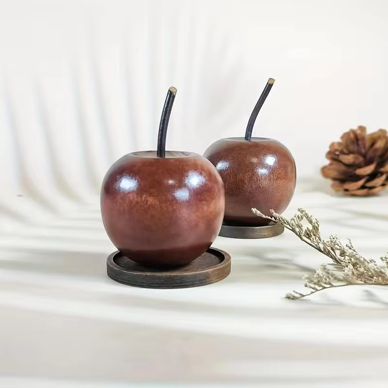 Apple Wooden Diffuser Natural  - огляд і ціна Car Accessories Oman